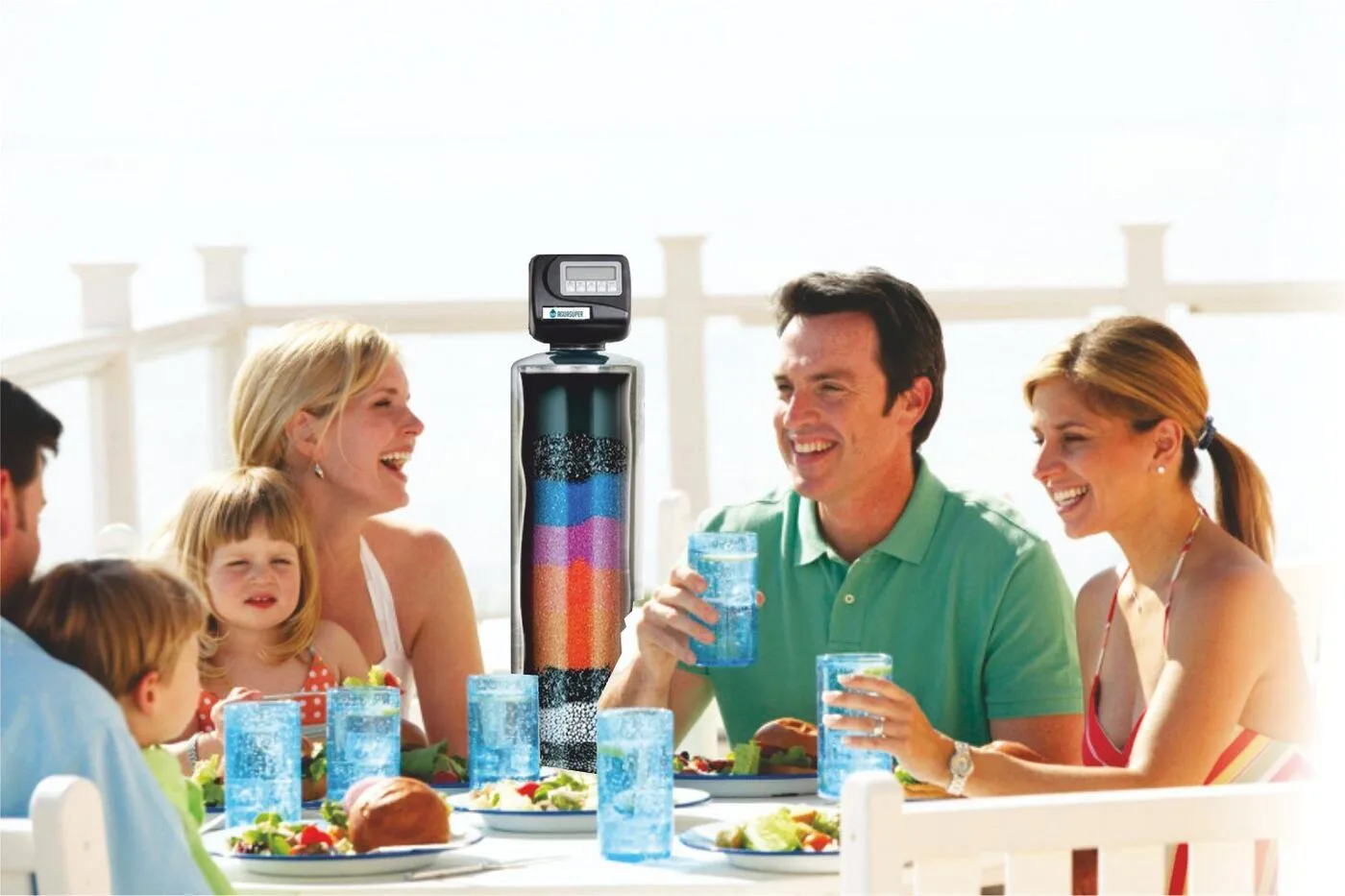 Agua purificada para el hogar